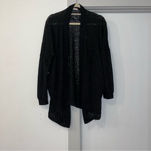 Black Long Sleeve Cardigan